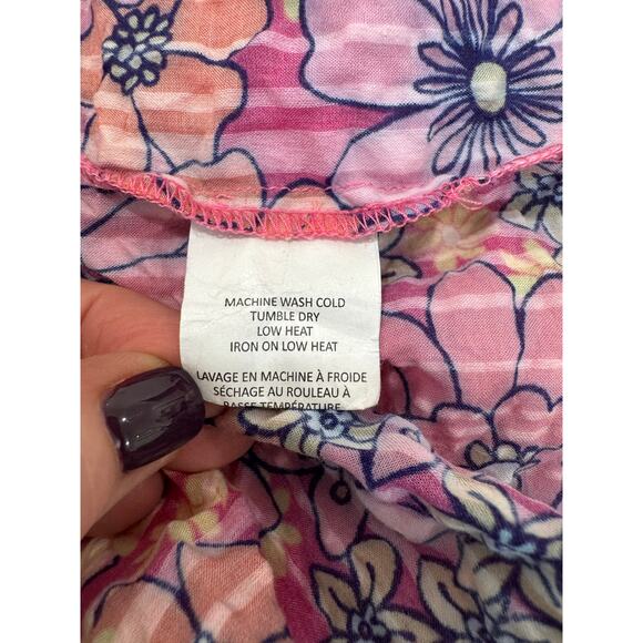 Ramy Brooke Janae Floral Blouse Size Small - Picture 6 of 11